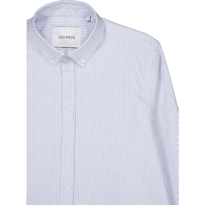 Koszula Konrad Oxford jasnoniebieska/biała