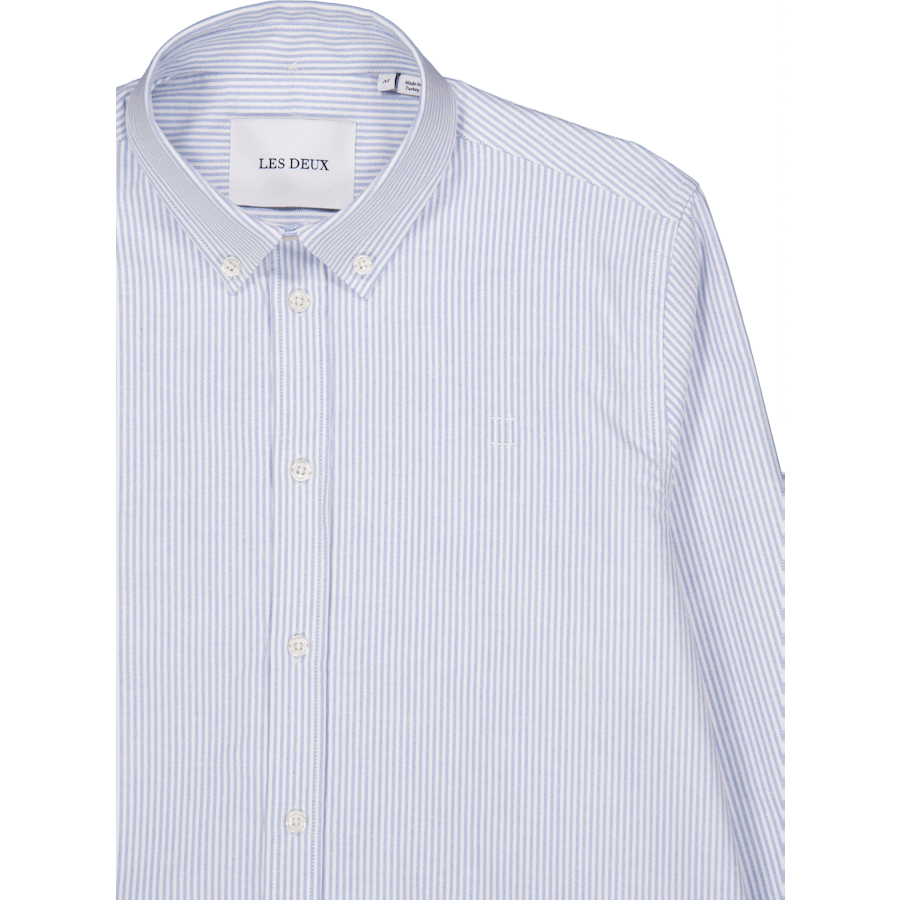 Koszula Konrad Oxford jasnoniebieska/biała