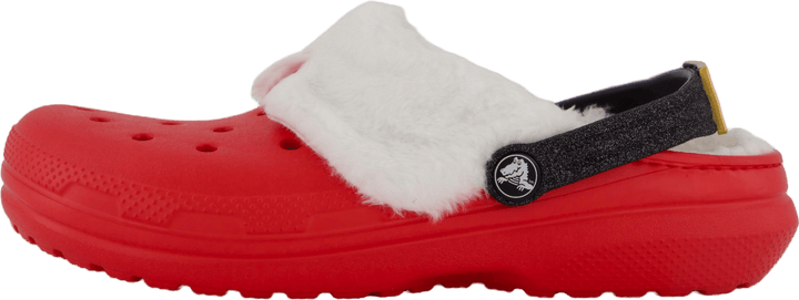 Klassischer gefütterter Santa Clog K Varsity Rot/mehrfarbig