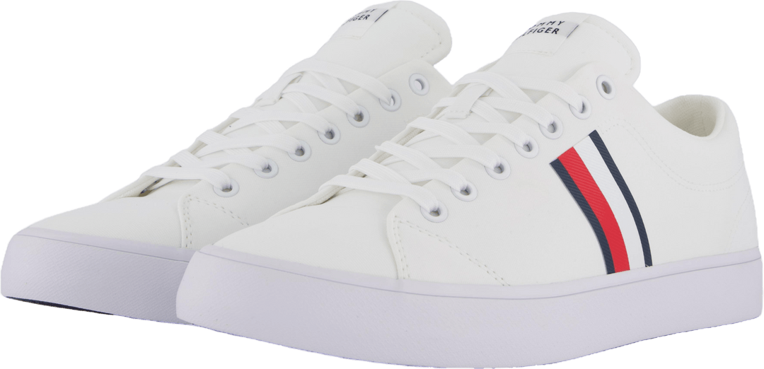 Th Hi Vulc Low Core Stripes Me Weiß