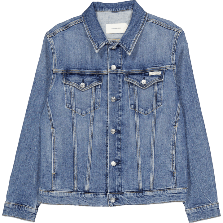 Giacca slim in denim Denim