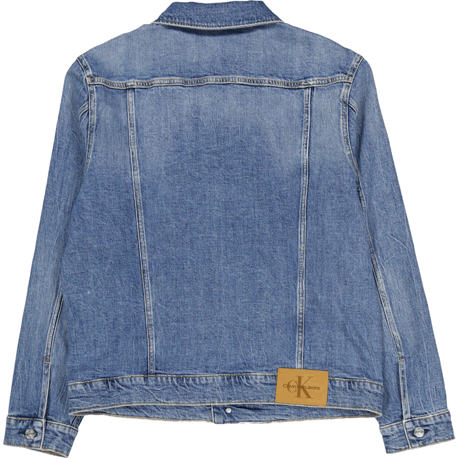 Giacca slim in denim Denim