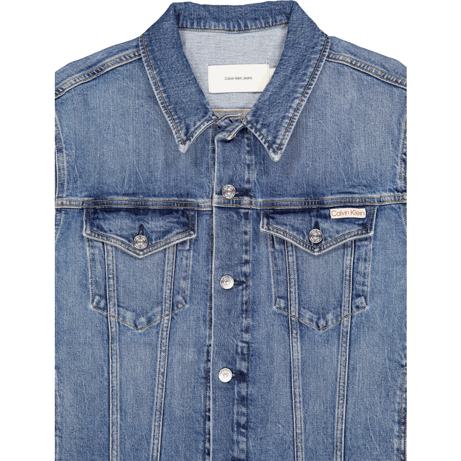 Giacca slim in denim Denim