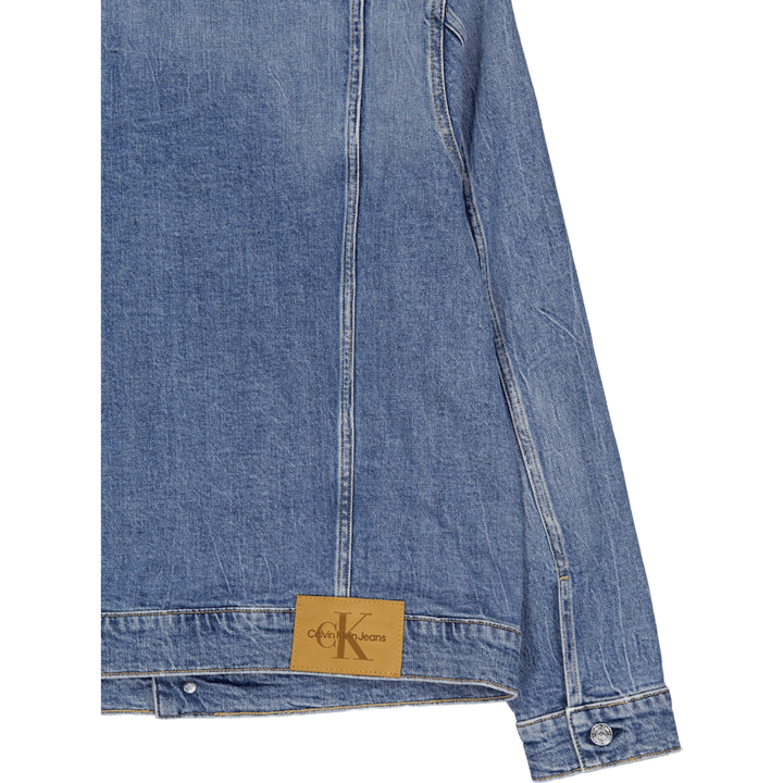 Giacca slim in denim Denim