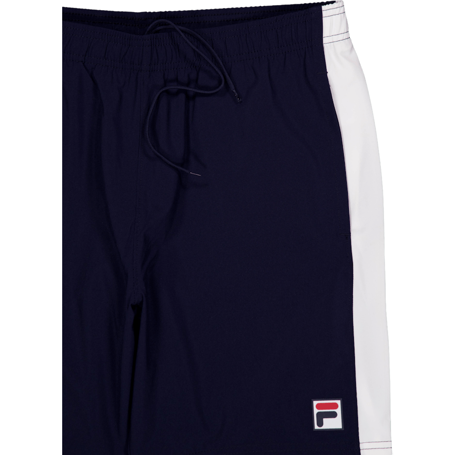 Short Jakob bleu marine/blanc