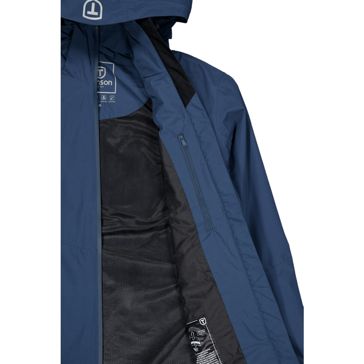 Męska kurtka przeciwdeszczowa Winga Midnight Navy