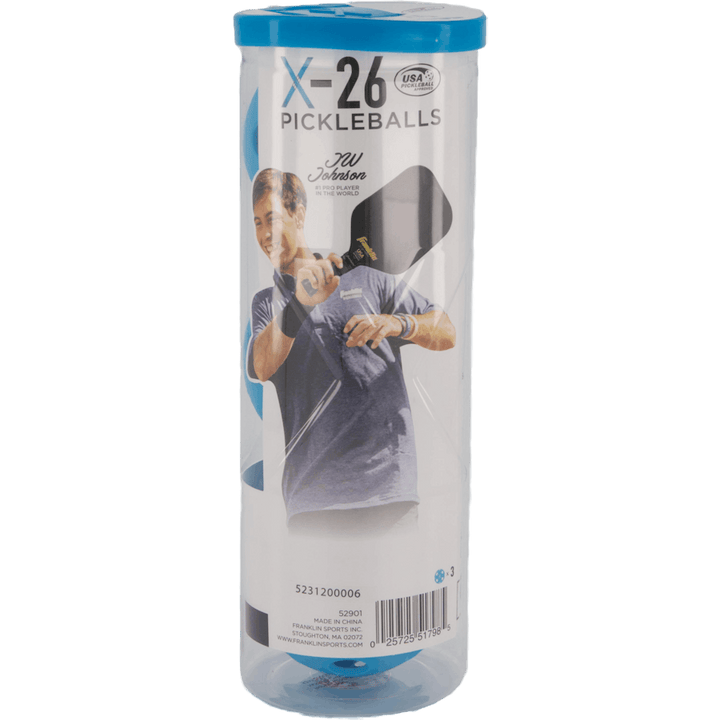 X-26 Pickleball d'intérieur 3 Pck. Bleu