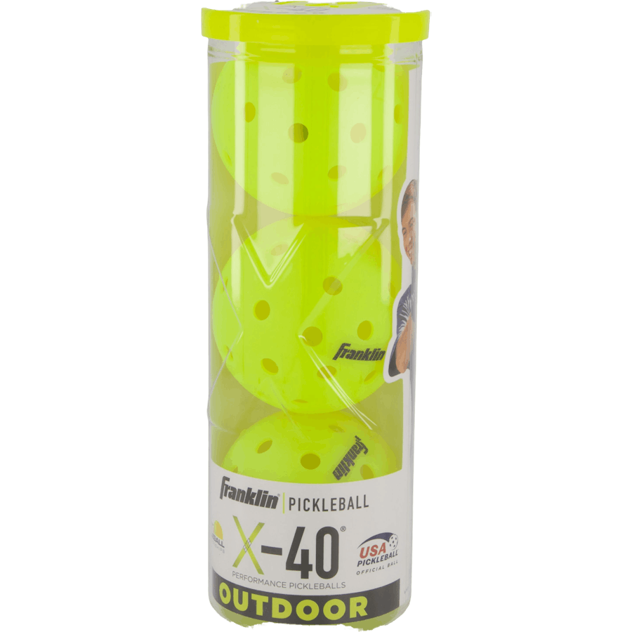 X-40 Outdoor Pickleball 3 Pck. Optique