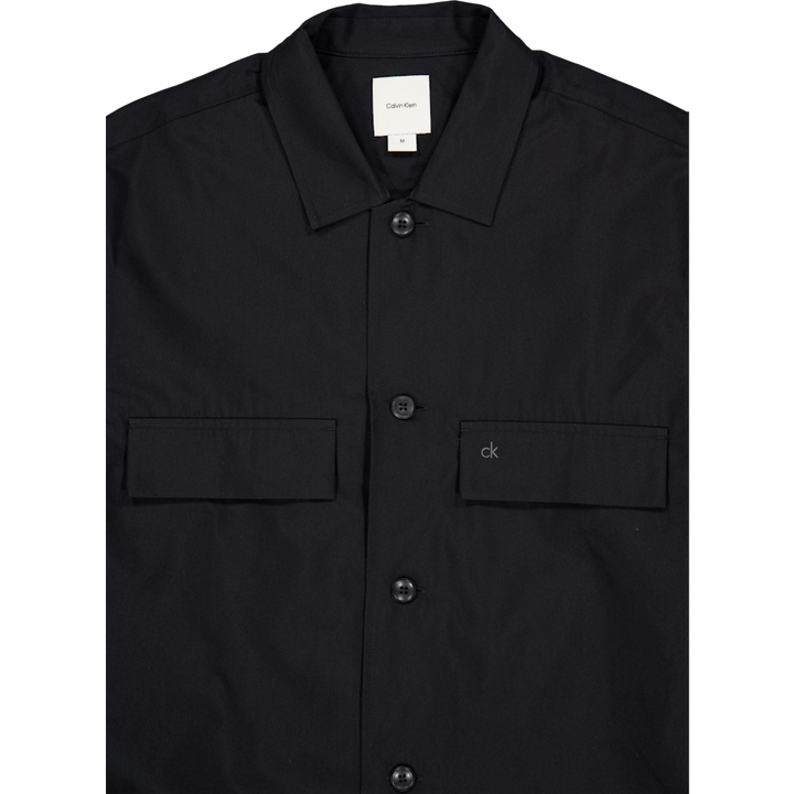 Bavlněná směsová mikina černá