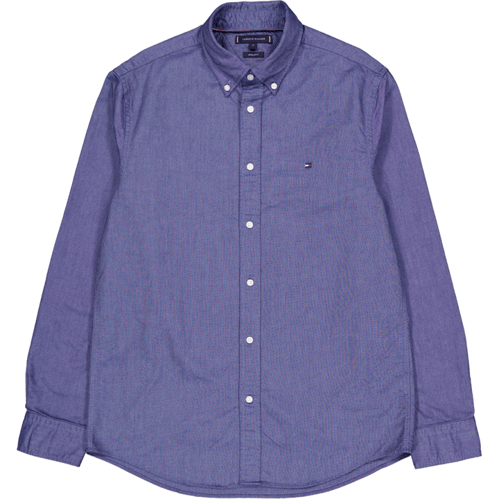 Solid Heritage Oxford Rf Shirt Blue
