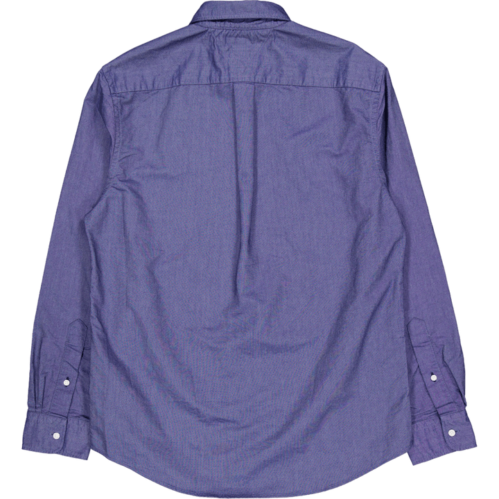 Solid Heritage Oxford Rf Shirt Blue