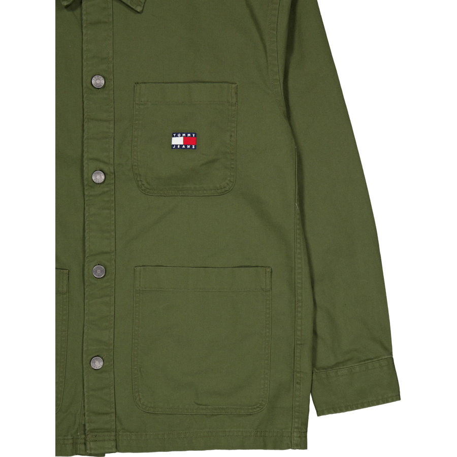 Tjm Essential Overshirt Ext Green