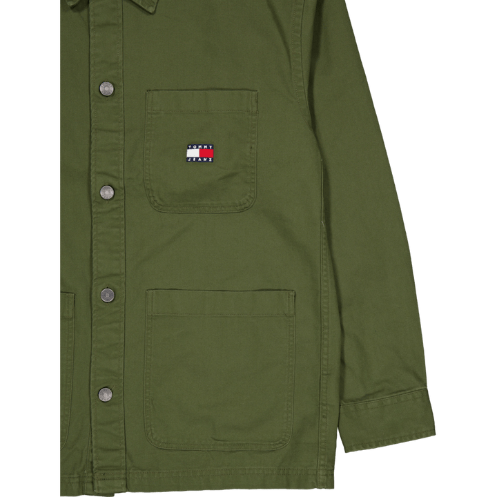 Tjm Essential Overshirt Ext Green