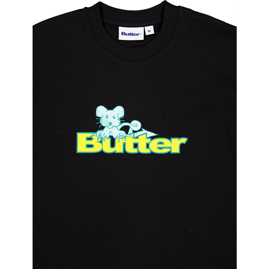 Maglietta con logo del ratto nero