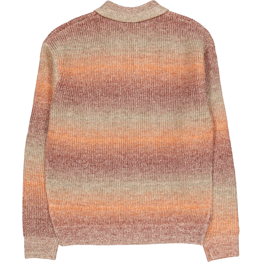 Polo a maglia con 1/4 di zip Beams Port