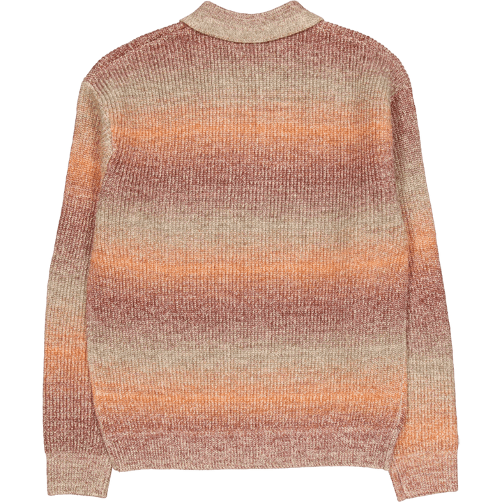 Polo a maglia con 1/4 di zip Beams Port