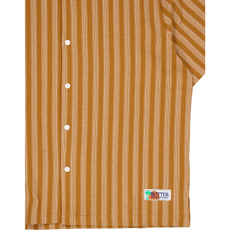 Camicia Vacation S/s marrone