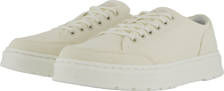 Brookline 6 Eye Canvas Off White