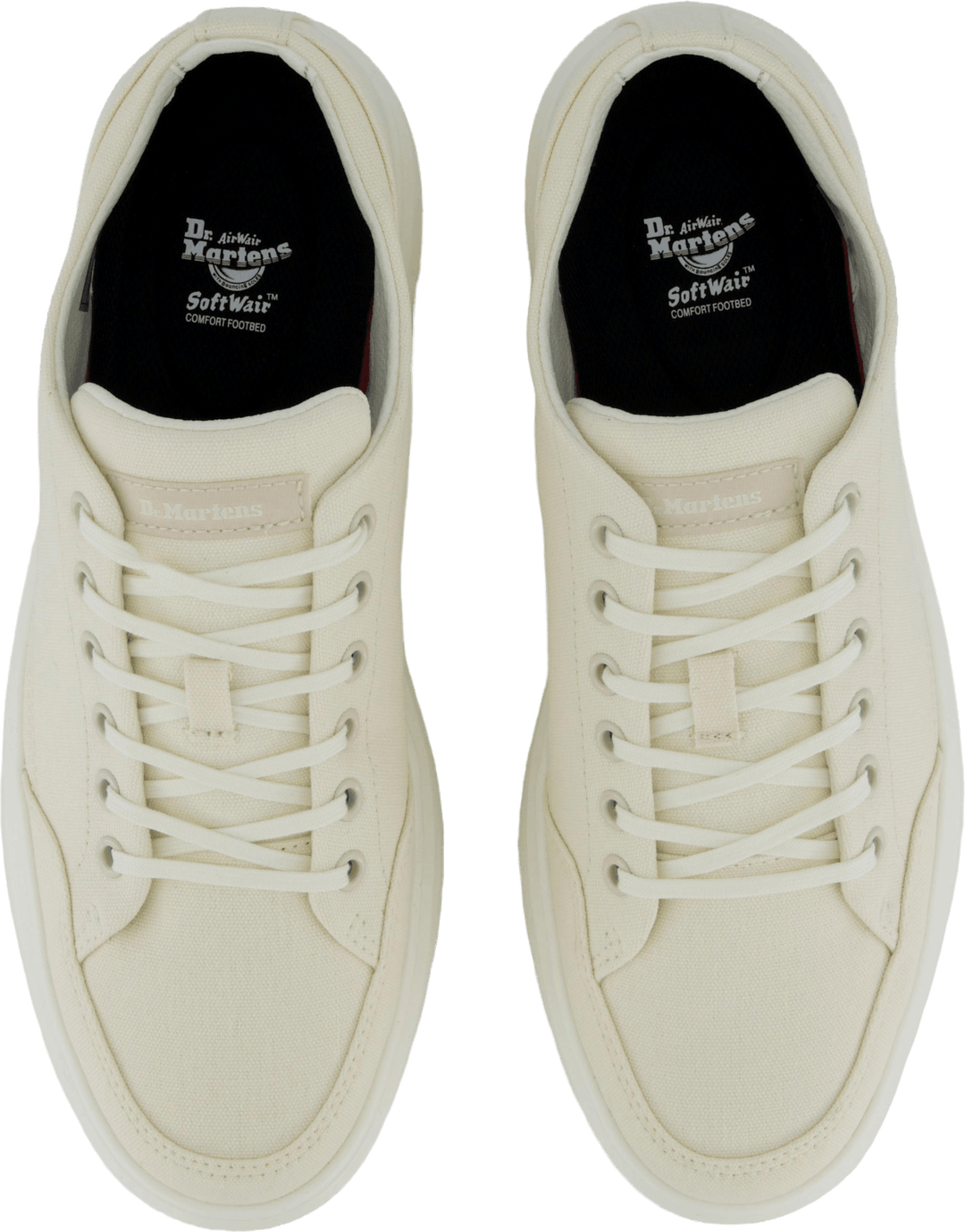 Brookline 6 Eye Canvas Off White