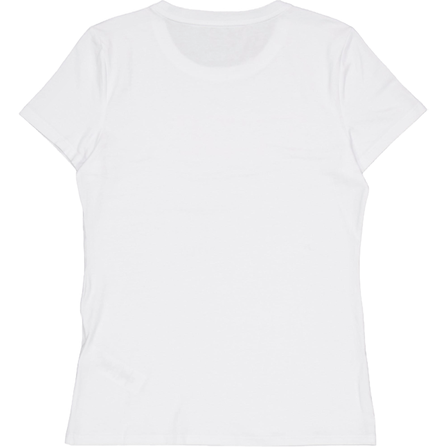Ombre Outline Logo C Weiß/Tropfen Pfirsich