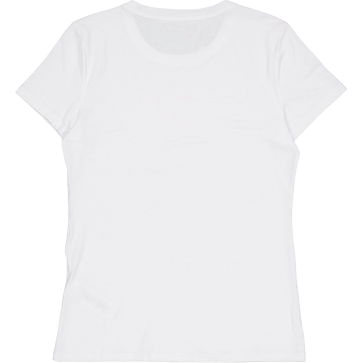 Ombre Outline Logo C Weiß/Tropfen Pfirsich