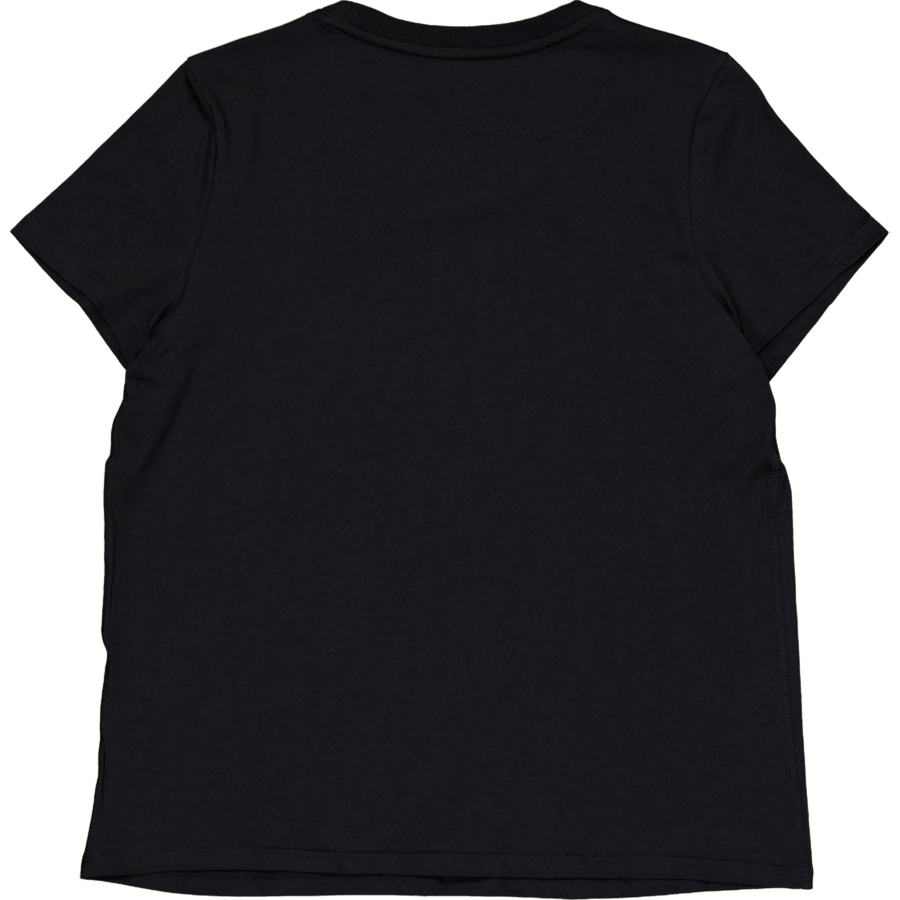 Dkny 89 Lg Crew Nk T Negro/eggnog