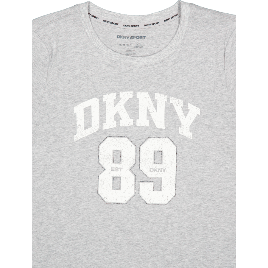 Dkny 89 Lg Crew Nk T Pgh/eggnog