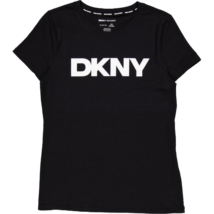 Gewölbtes Dkny Strass Ombre L Schwarz/Silber
