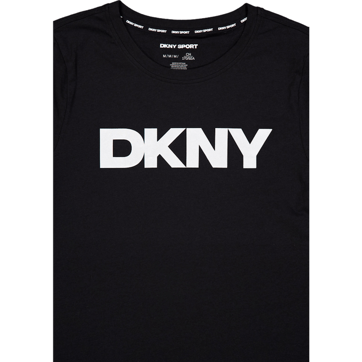 Gewölbtes Dkny Strass Ombre L Schwarz/Silber