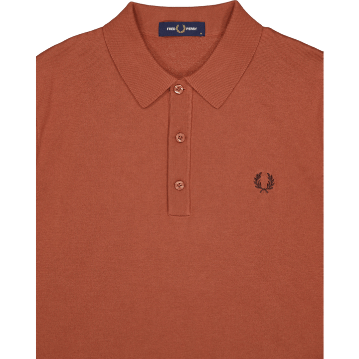 Cotton Knitted Shirt Cinnamon