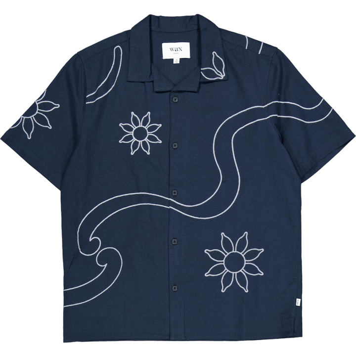 Chemise Didcot SS bleu marine