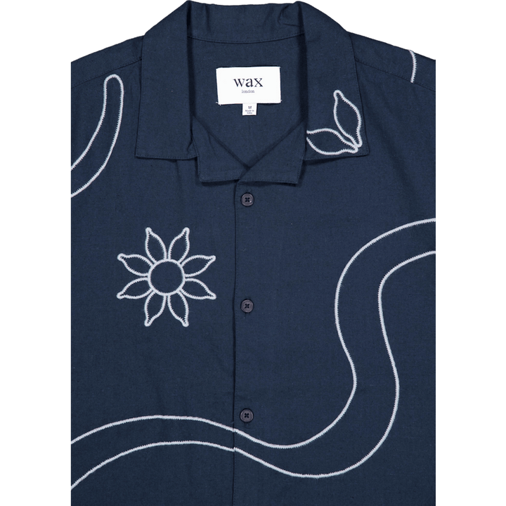 Chemise Didcot SS bleu marine