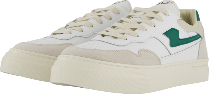 Perle S-strike Leder Spnggrn