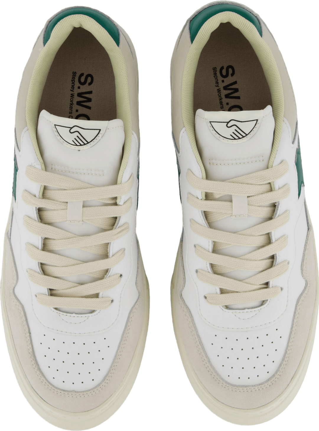 Perle S-strike Leder Spnggrn