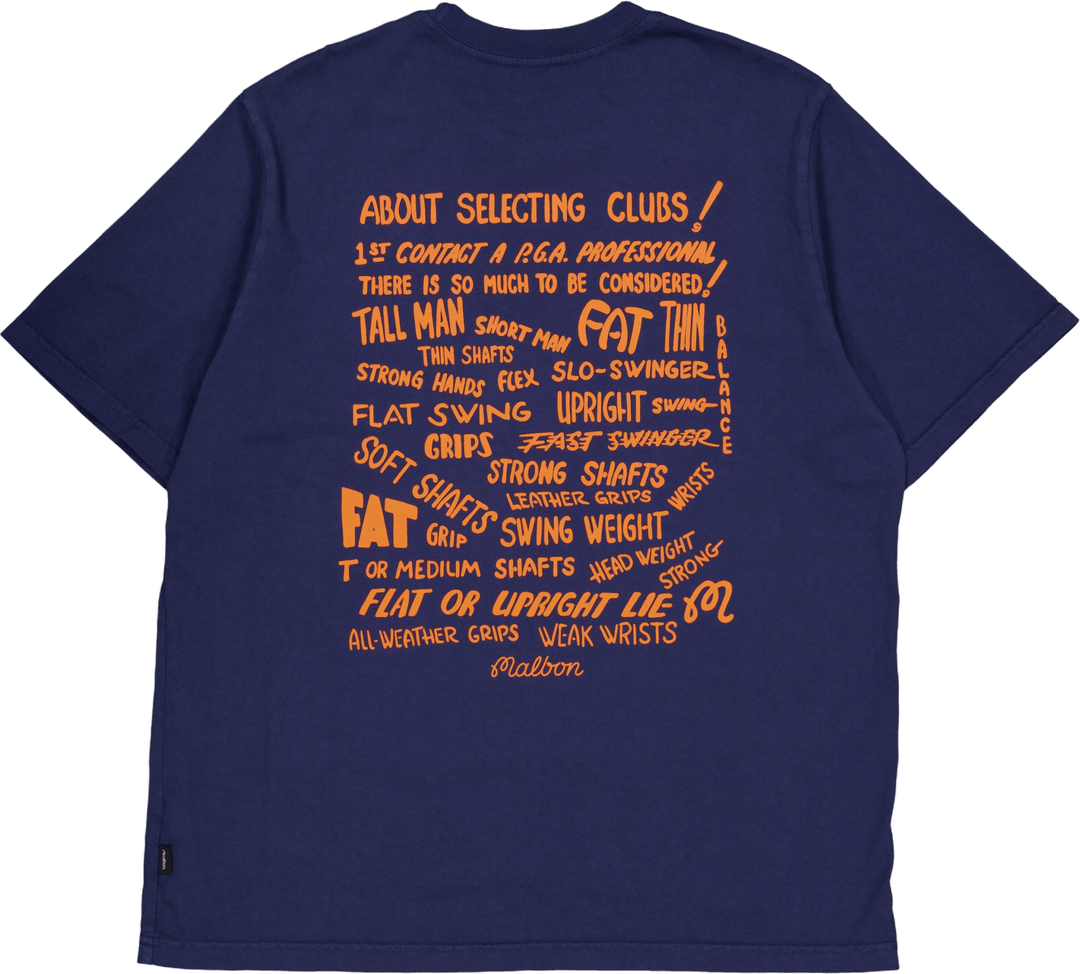 Club Select Ss T-shirt Indigo