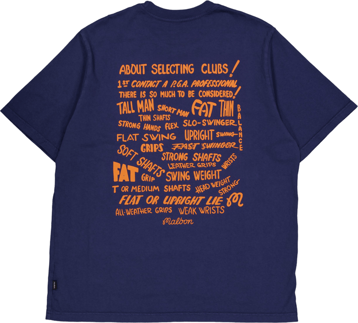 Club Select Ss T-shirt Indigo