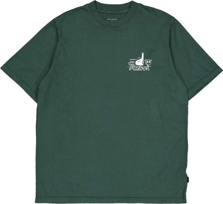 Punch Shot Ss T-shirt Malbon Grün
