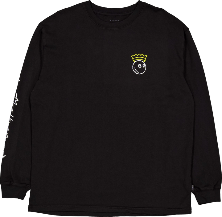 Malbon Trophy Ls T-shirt Schwarz