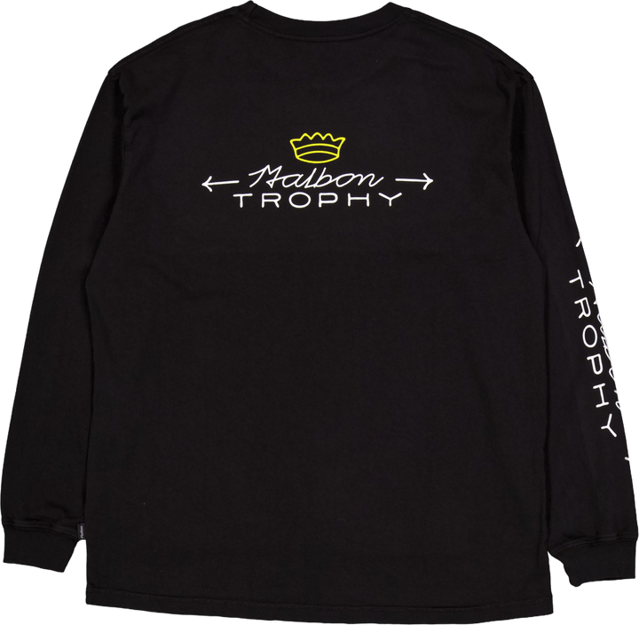 Malbon Trophy Ls T-shirt Schwarz