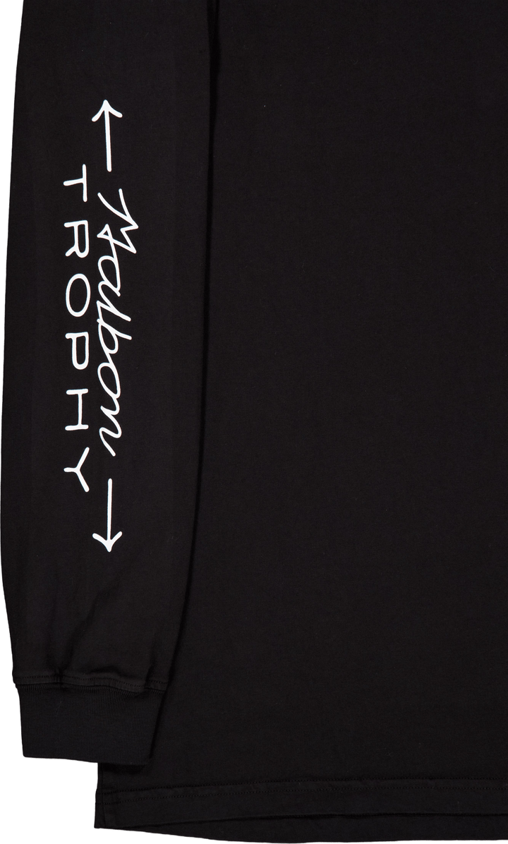 Malbon Trophy Ls T-shirt Schwarz