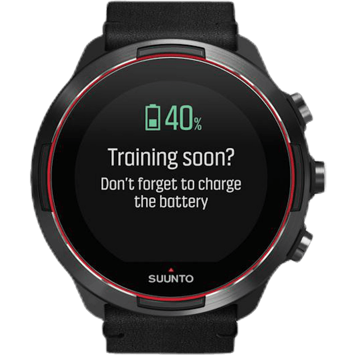 Suunto 9 G1 Baro Sort/Rød