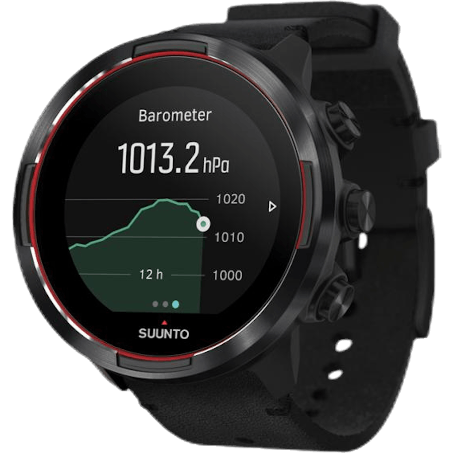 Suunto 9 G1 Baro Sort/Rød