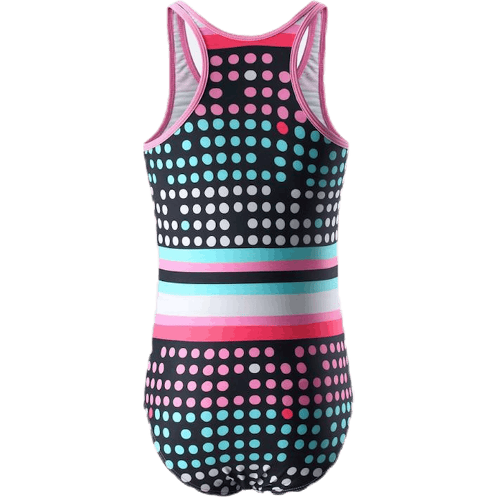 Vanuatu päikesekindel ujumisriietus roosa/must