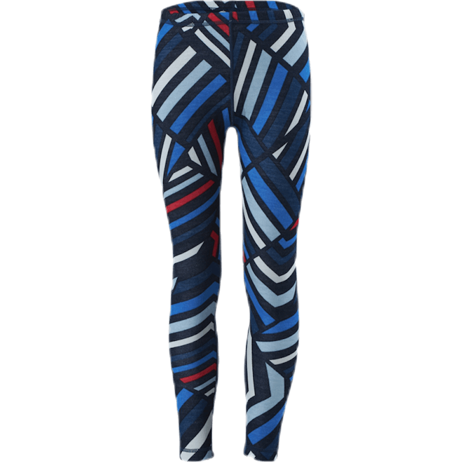 Taitoa Wool/Bambus Sinine/Punane