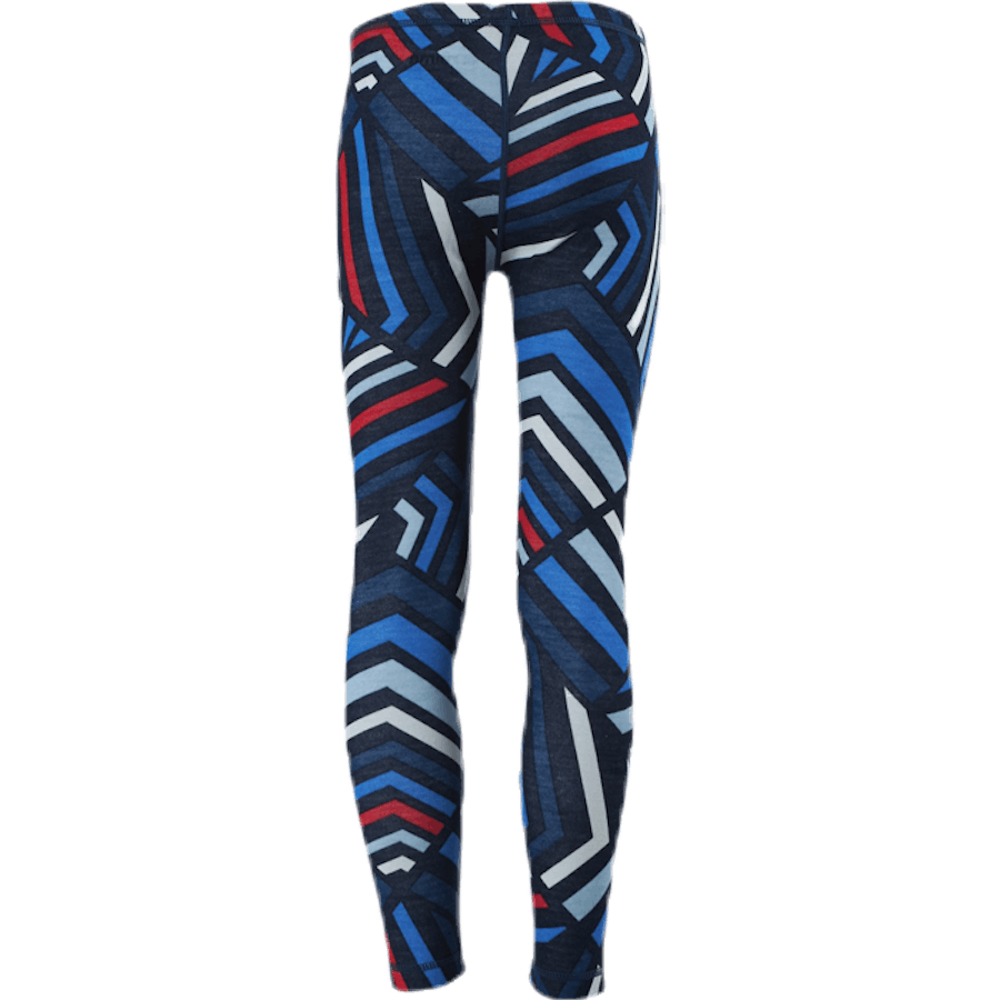 Taitoa Wool/Bambus Sinine/Punane