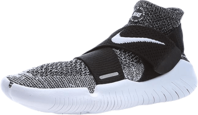 "Free Run Motion Flyknit 2018" baltos/juodos spalvos