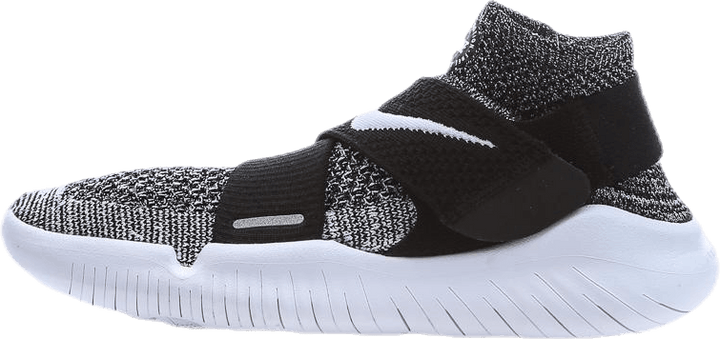 "Free Run Motion Flyknit 2018" baltos/juodos spalvos