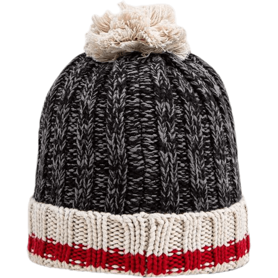 Kampmuts Junior Zwart/Grijs