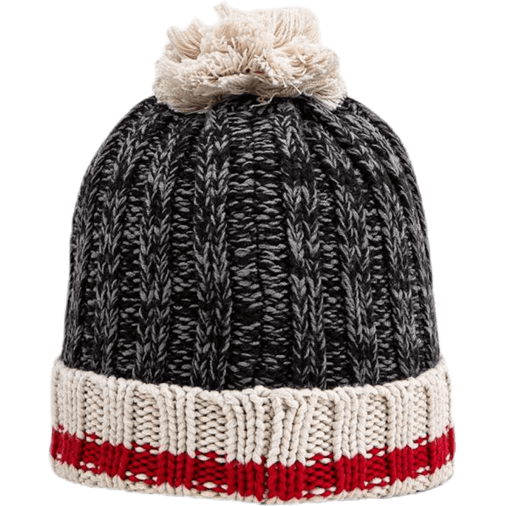 Kampmuts Junior Zwart/Grijs