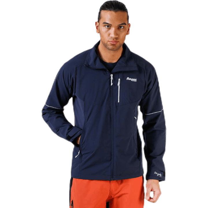 Softshellová bunda Slingsby LT Blue/White